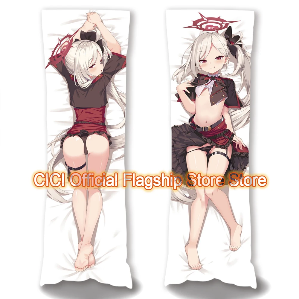 

60*180 см аниме синий архив, подушка для тела, Женская подушка Dakimakura, обнимающая тело, двусторонняя наволочка