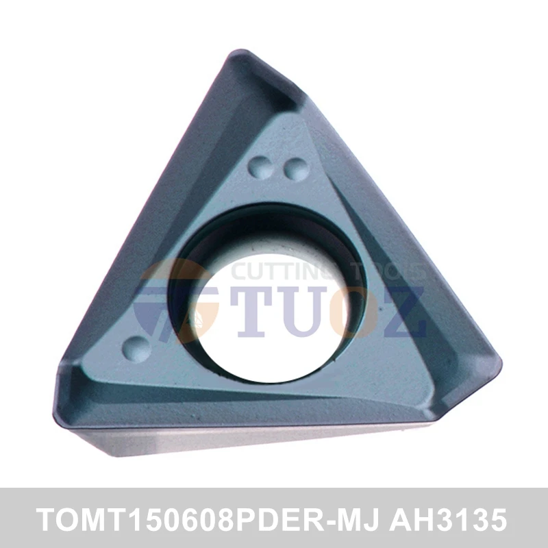 

100% Original TOMT150608PDER-MJ AH3135 Carbide Inserts TOMT 150608 PDER-MJ TOMT150608 Lathe Cutter CNC Turning Tools