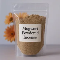 قسط الطبيعية Mugwort مسحوق البخور Moxa الذهب عشب ل طرد الأرواح الشريرة المضادة للرائحة مطهر دش الزينة 1