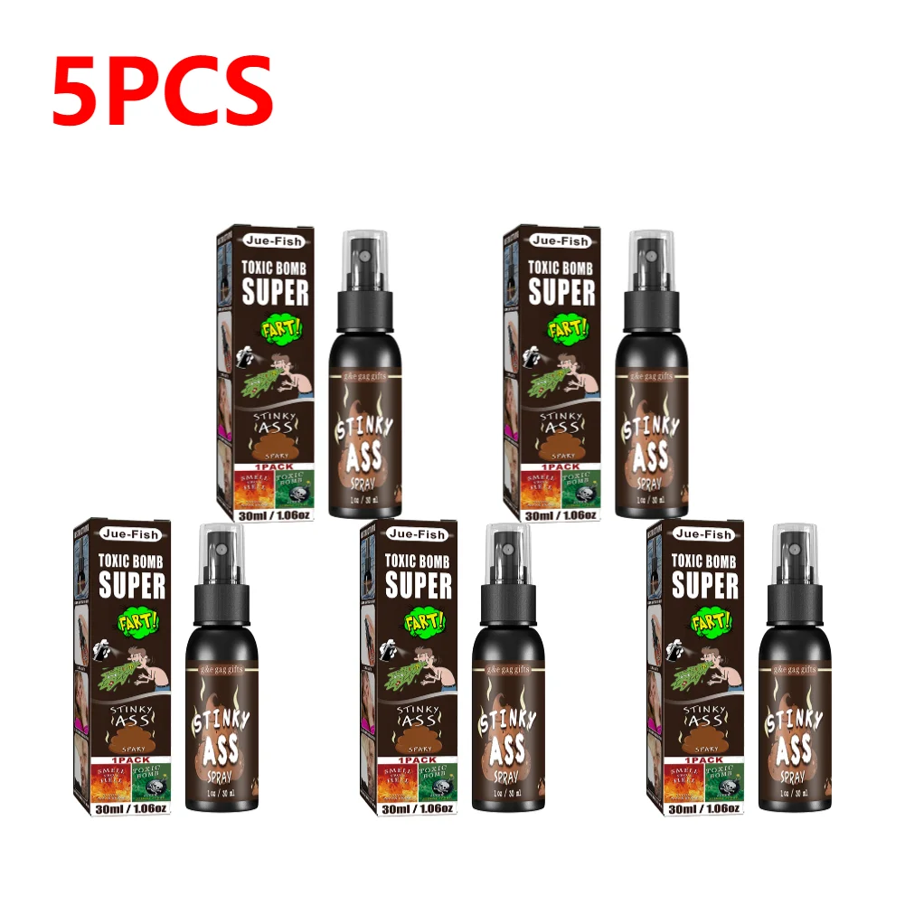 5 PCS poop smell