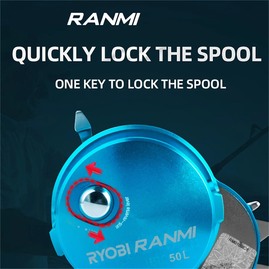 RYOBI RANMI JIGGER BT 海外モデル リール 右モデル RYOBI RANMI JIGGER BT 海外モデル リール 右モデル