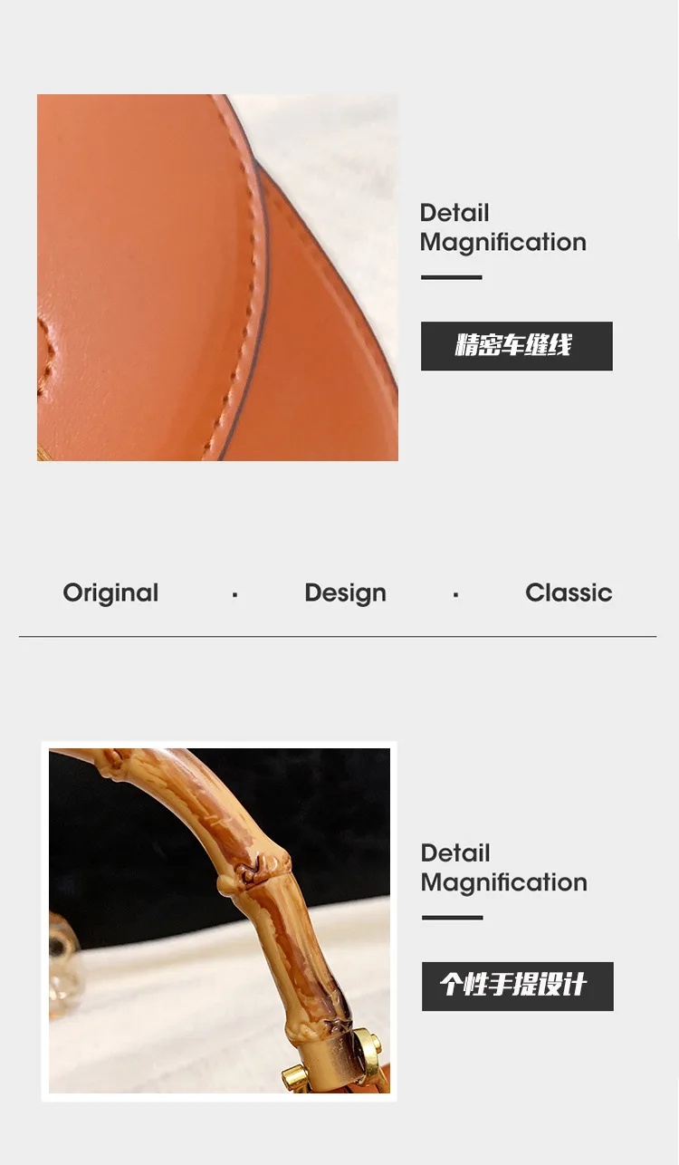 2022 New Retro Bamboo Handle Fashion Portable Saddle Crossbody Bag Designer Handbags High Quality Luxury Brand Satchels 2022 New Retro Bamboo Handle Fashion Portable Saddle Crossbody Bag Designer Handbags High Quality Luxury Brand Satchels
