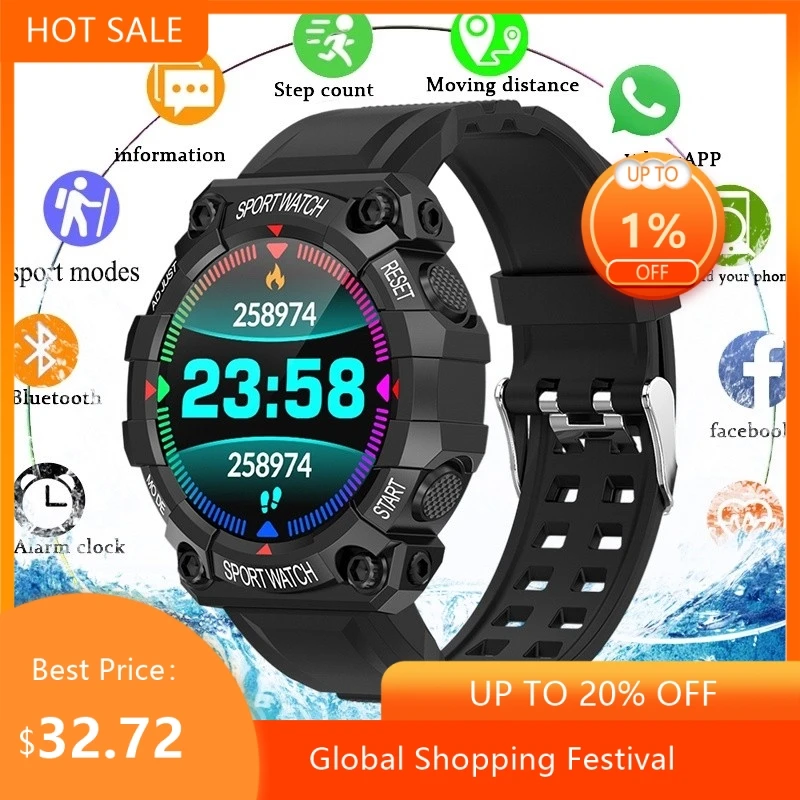 

2023 FD68S Смарт-часы для мужчин Chil Bluetooth Смарт-часы IP68 сенсорный фитнес-Браслет спортивный фитнес Смарт-браслет для IOS Android