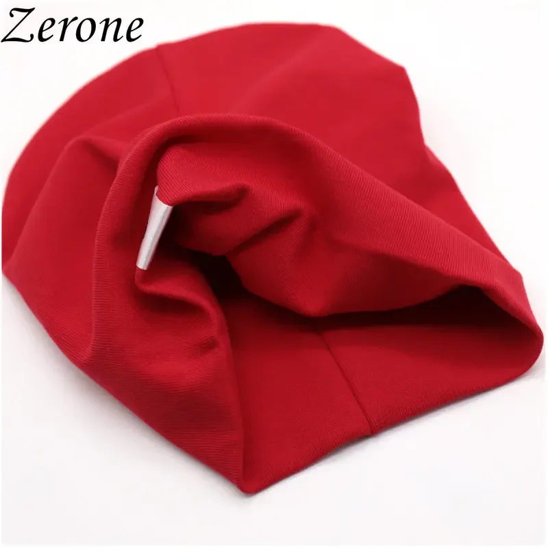 Baby Hat Cute Solid Knitted Cotton Hats for Newborn Baby Children Autumn Winter Warm Earmuffs Colorful Crown Caps Skullies