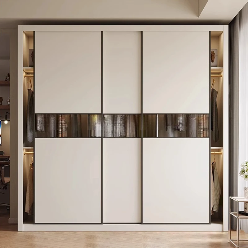 Open System Closet Cupboard Bedroom Clothes Nordic Wardrobe Minimalist Modern Jewelry Fabric Cube Guarda Roupa Home Furniture 6