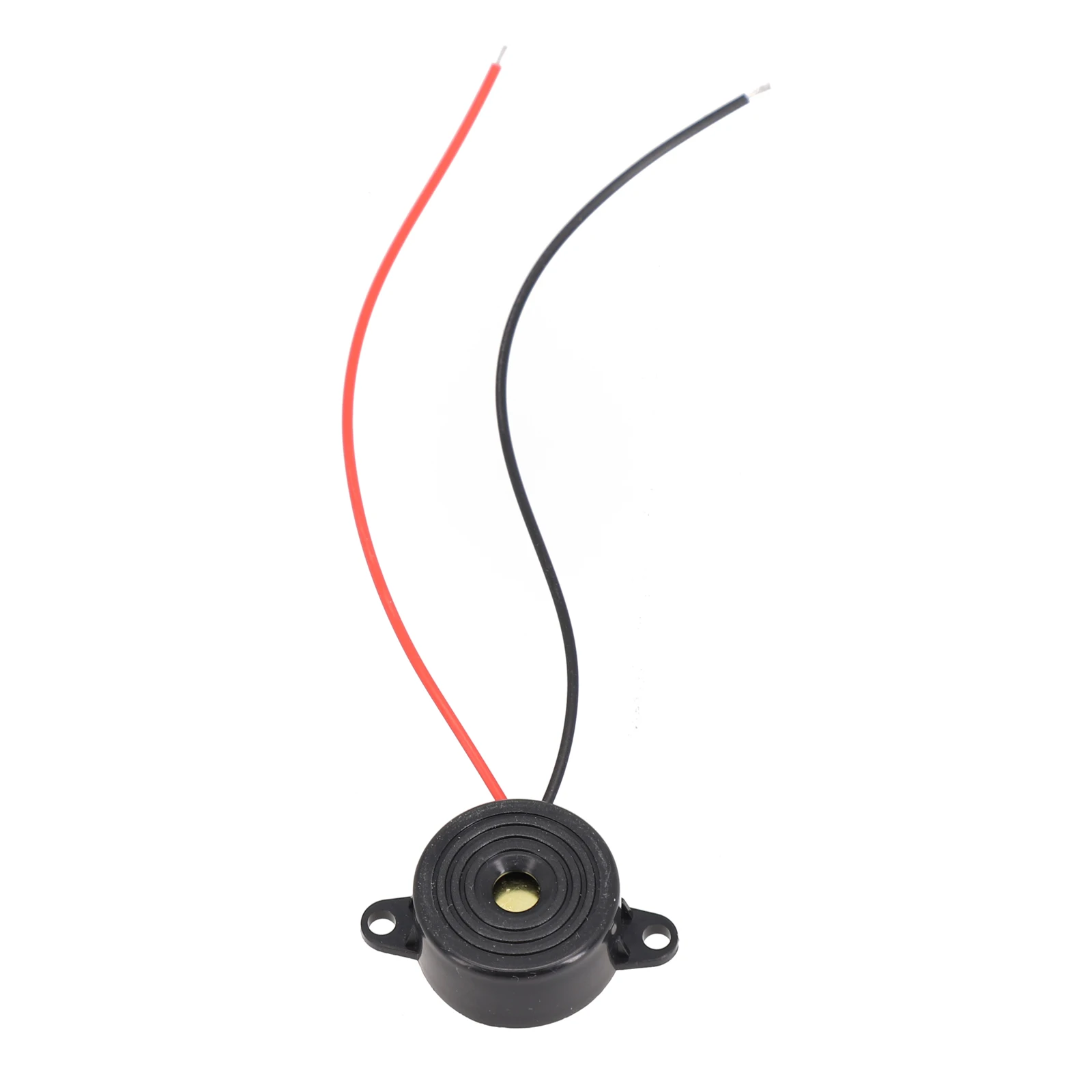 Electric Buzzer Alarm Horn Parts Siren Speaker 12V DC Automobile Backup Alarm Horn Black Fits Most Displays Convenient