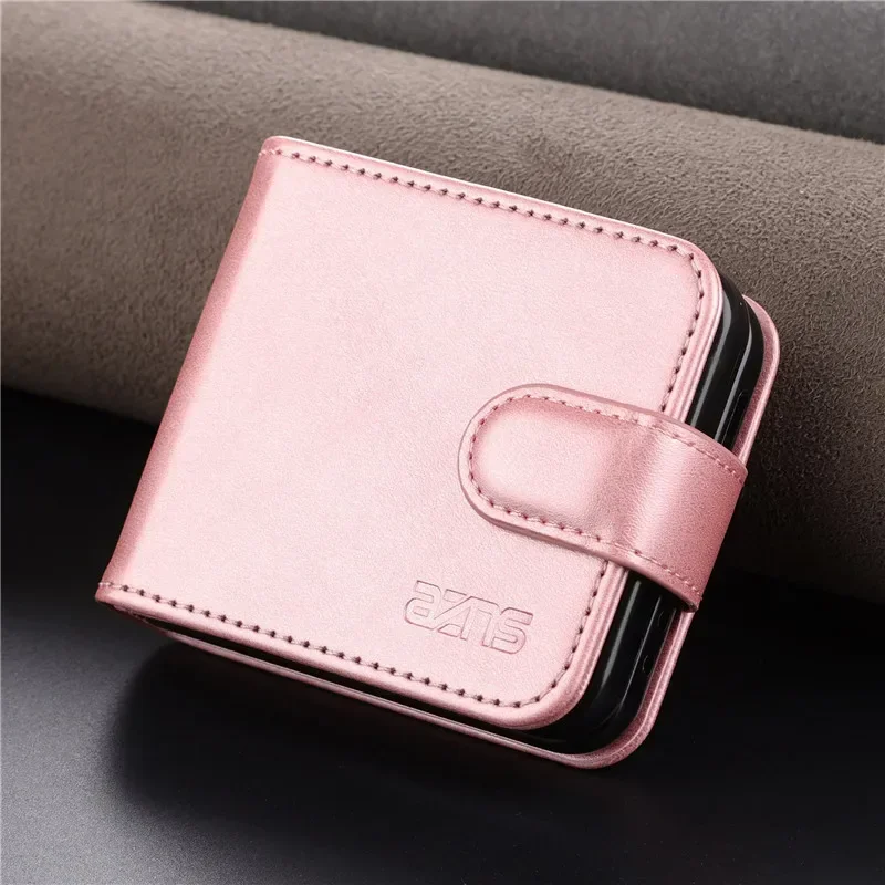 Sleek Magnetic Flip Wallet Case with Card Slot & Stand - Premium PU Leather Cover