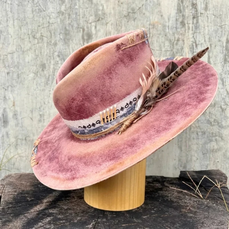 French Hat for Woman Female Christmas Formal Gathering Carnivals Hat Winter Autumn