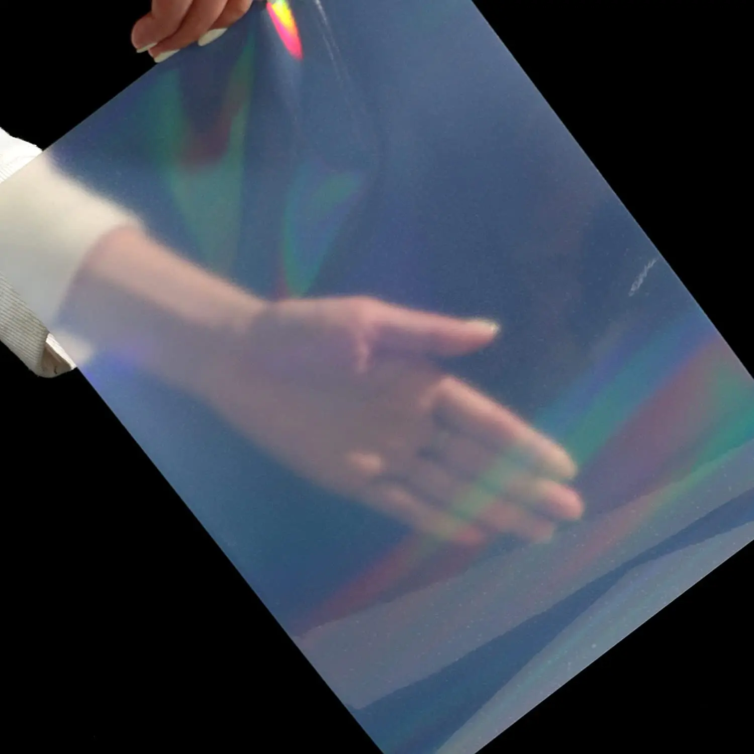 Fogli adesivi a getto d'inchiostro in PET trasparente olografico formato A4  adesivo etichetta a getto d'inchiostro trasparente impermeabile 20 pezzi -  AliExpress
