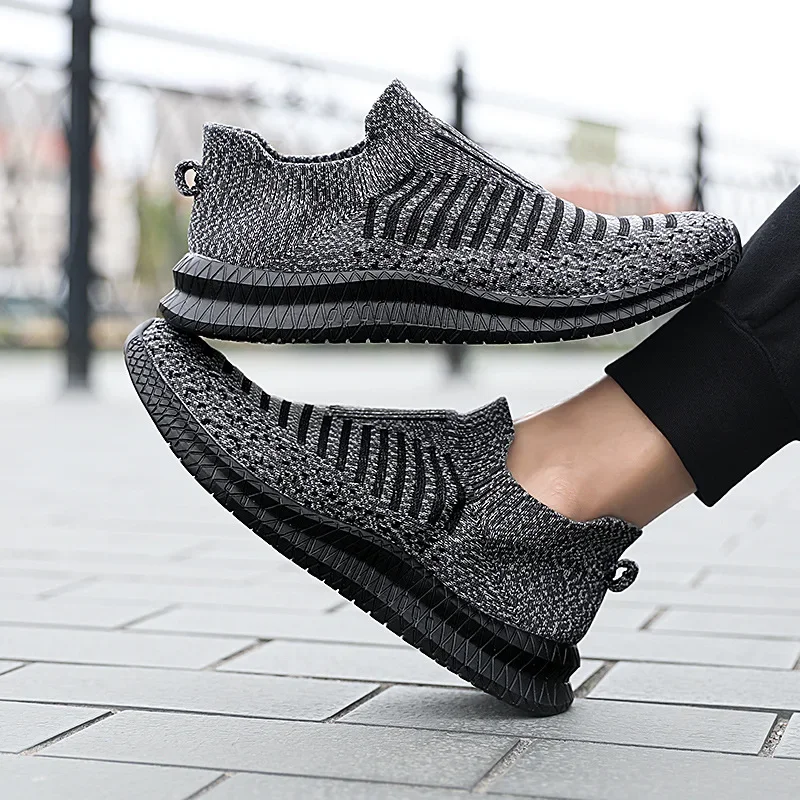 

2023 Summer Fashion Men Shoes Breathable Lightweight Sneakers Mesh Casual Shoes Outdoor Sport Running Shoes Zapatillas De Hombre