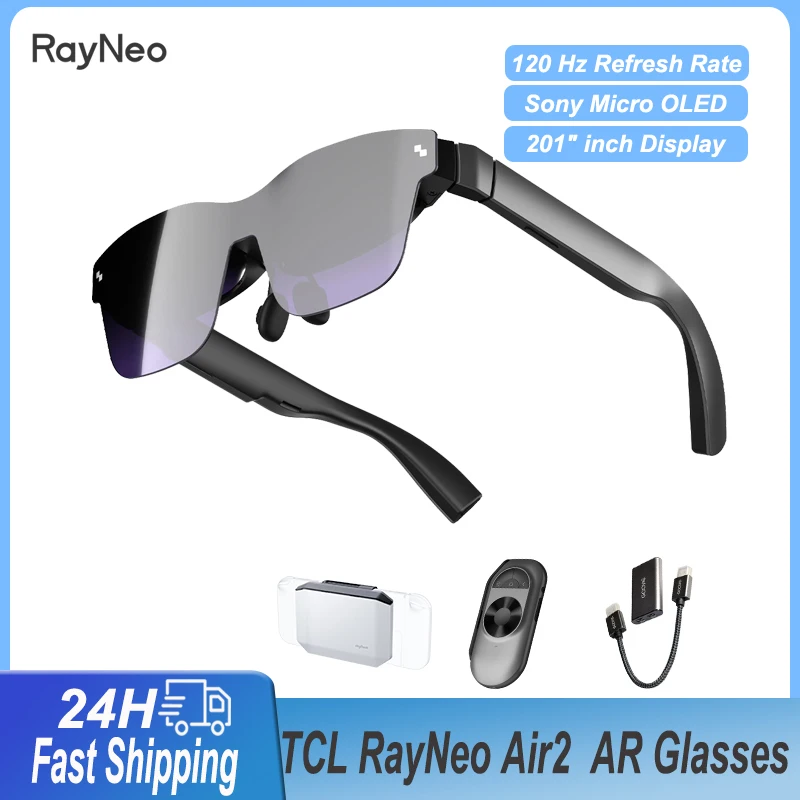 

Смарт-очки TCL Rayneo Air 2, 1080P HD, Oled, 120 Гц