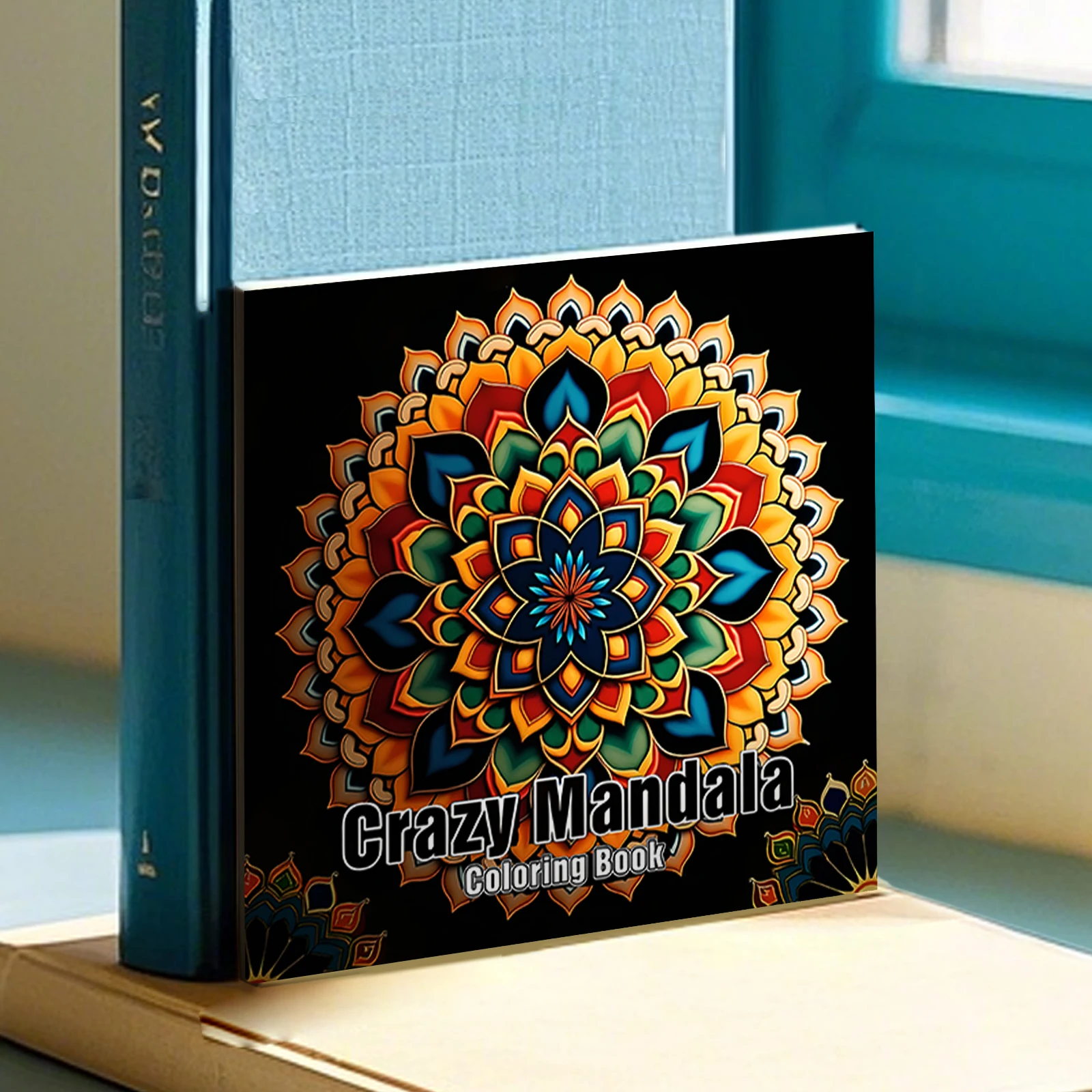 1 Books Mandalas Flower Coloring Book For Children Adult Relieve Stress Kill Time Graffiti Painting Drawing Art Book Stationerys 2