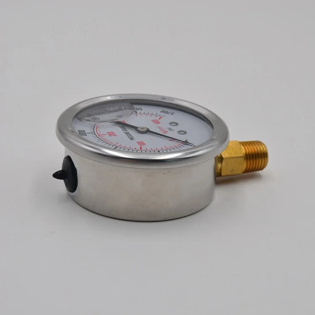 압력계 0-3500 PSI 0-5000 PSI 오일 압력계