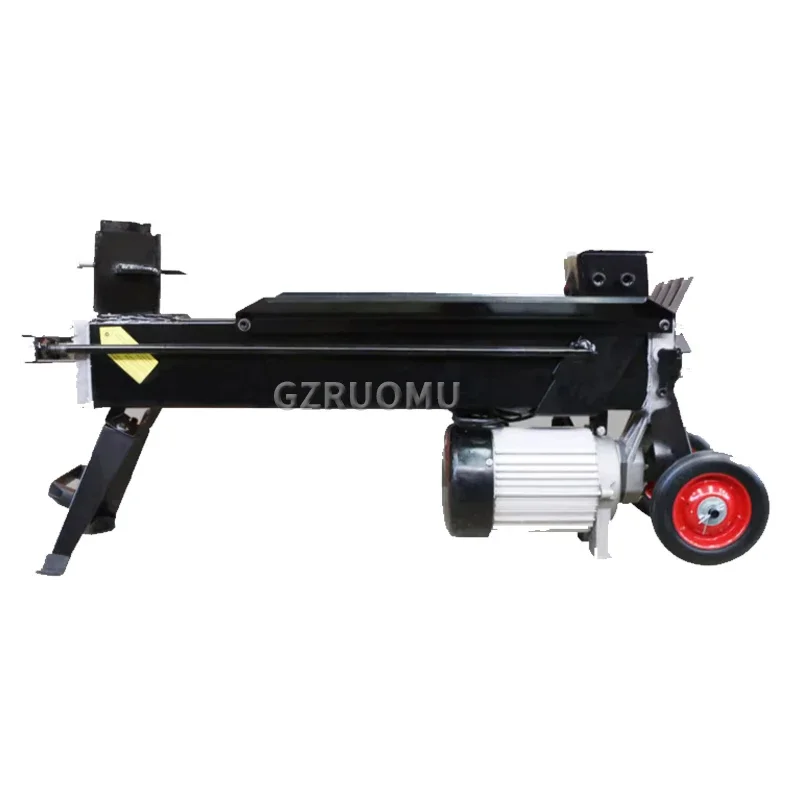 8 Tons Electric Wood Chopping Machine Professional Log Splitter Forestry Household Cross Blade Head Firewood Splitting Artifact