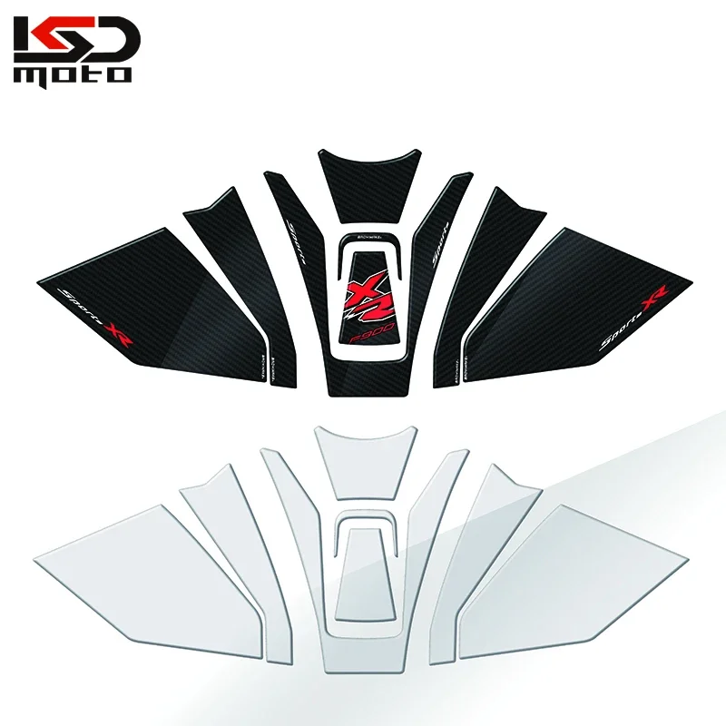 Per Bmw F900Xr 2020 F900 Xr Moto Tank Pad Protector 3D Gel Sticker Decalcomanie Decalcomanie Engine Tank Pad Protector Sticker