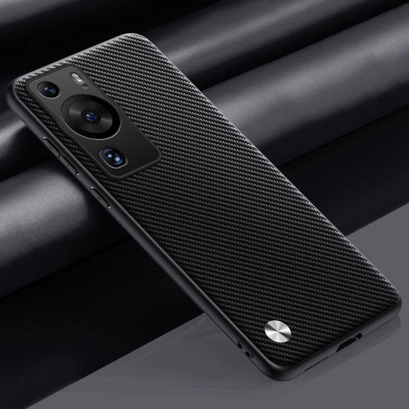 Luxury PU Leather Matte Silicone Full Protection Phone Case