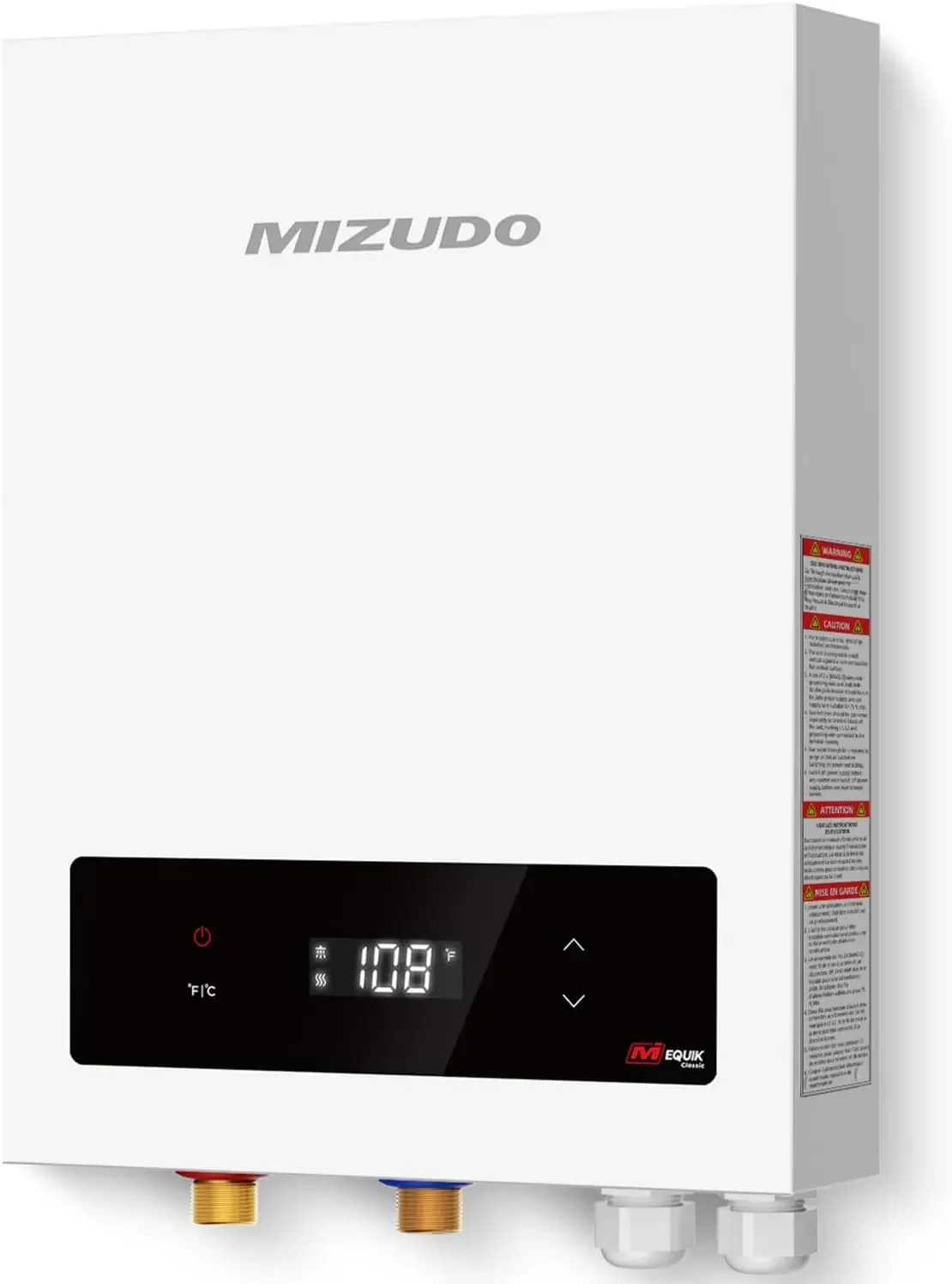 s Water Heater Electric, MIZUDO 24KW 240V, Touch, On Demand Instant Endless Hot Water Heater, for the Whole House Shower