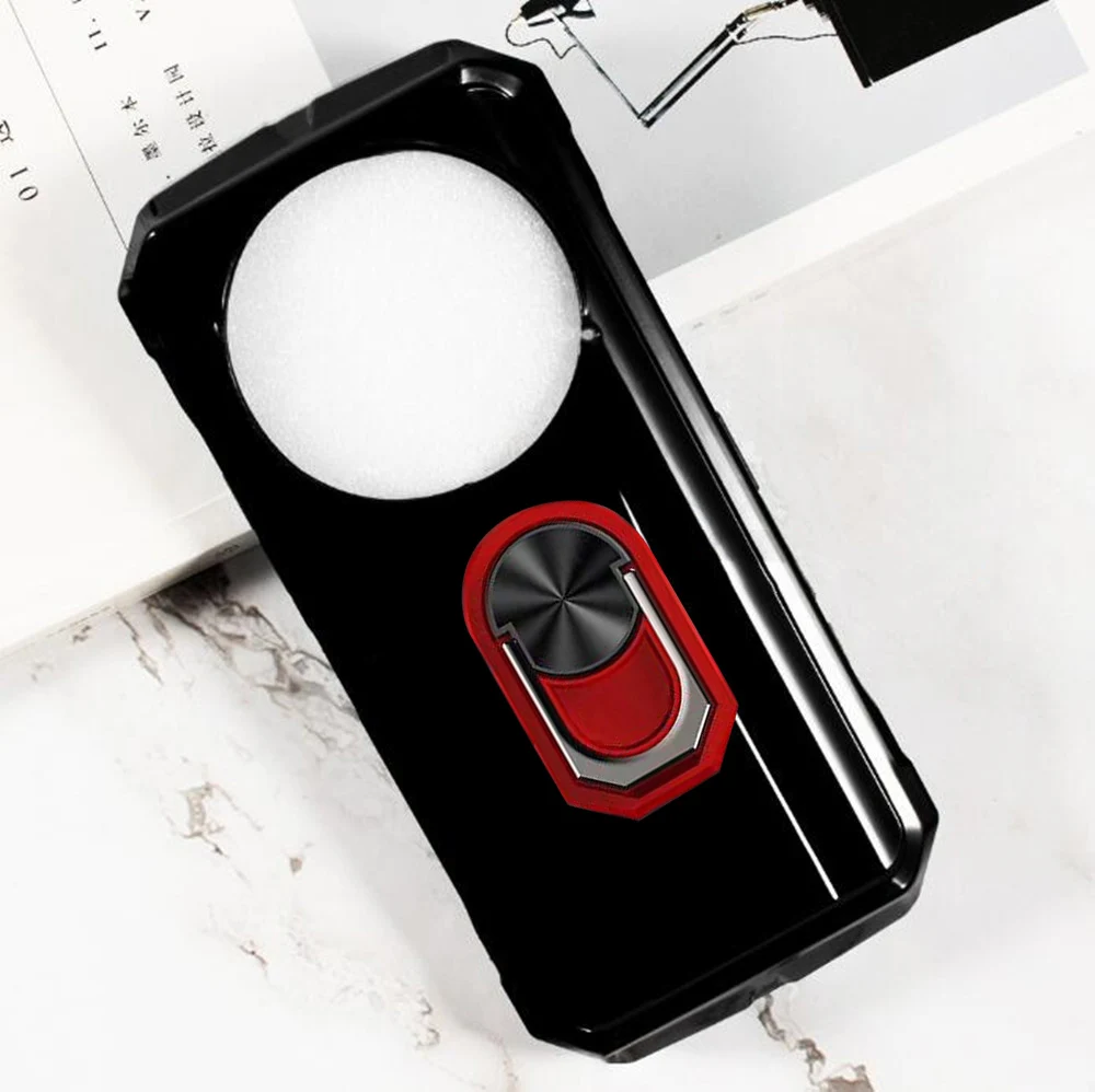Enhanced Back Ring Holder Phone Cover - TPU Soft Silicone Case for 6.58 Devices (2023 Edition)