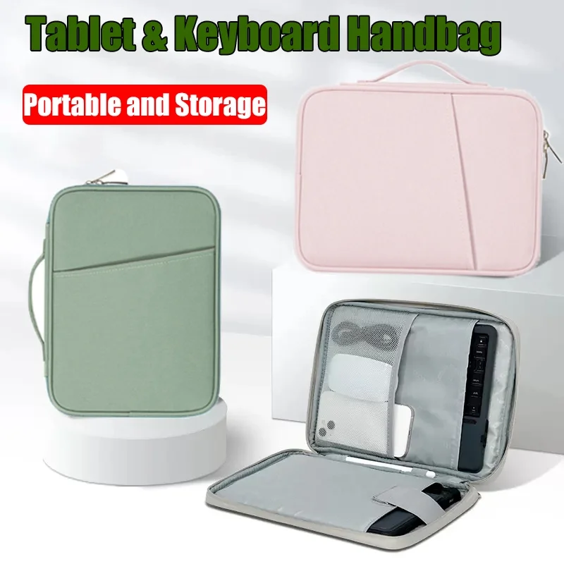 

Tablet Keyboard Bag Case for Honor Pad 8 12 X8 Lite V8 Pro for Honor Pad 5 6 2 X6 10.1 Tablet Sleeve Case Handbag Carrying Bag