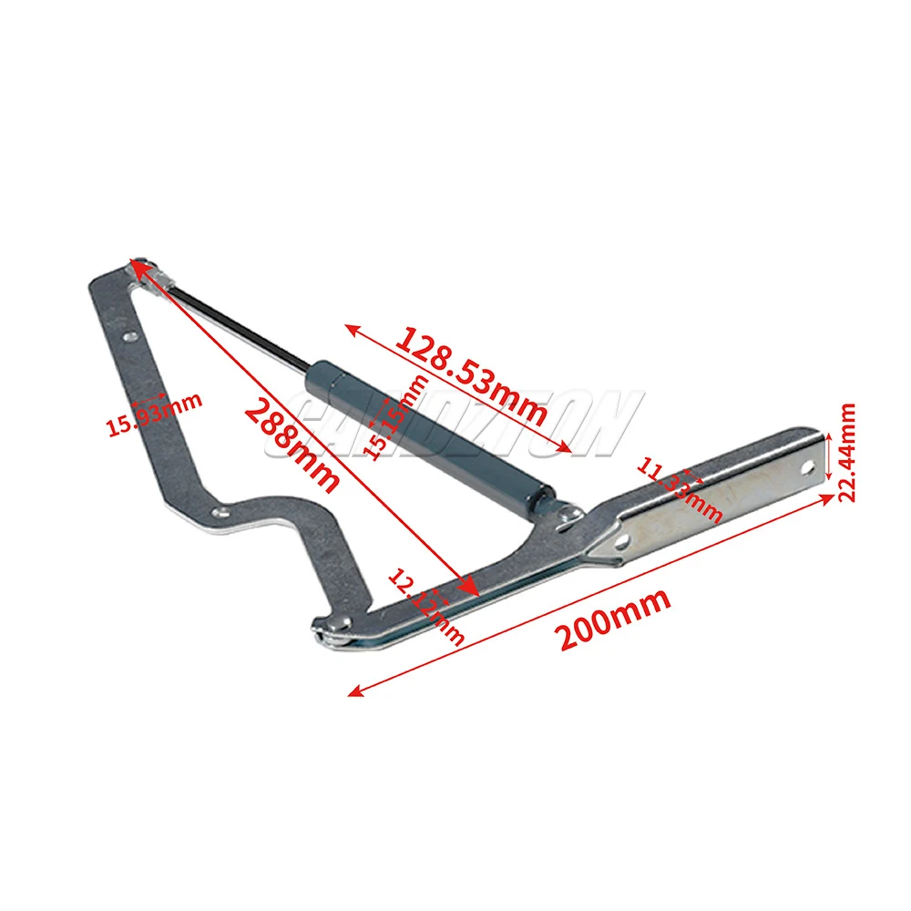 Lid Piston Shock Hinge Support Gas Strut For Keter Large Deck Boxes SOP Replacement Part Pack of 1