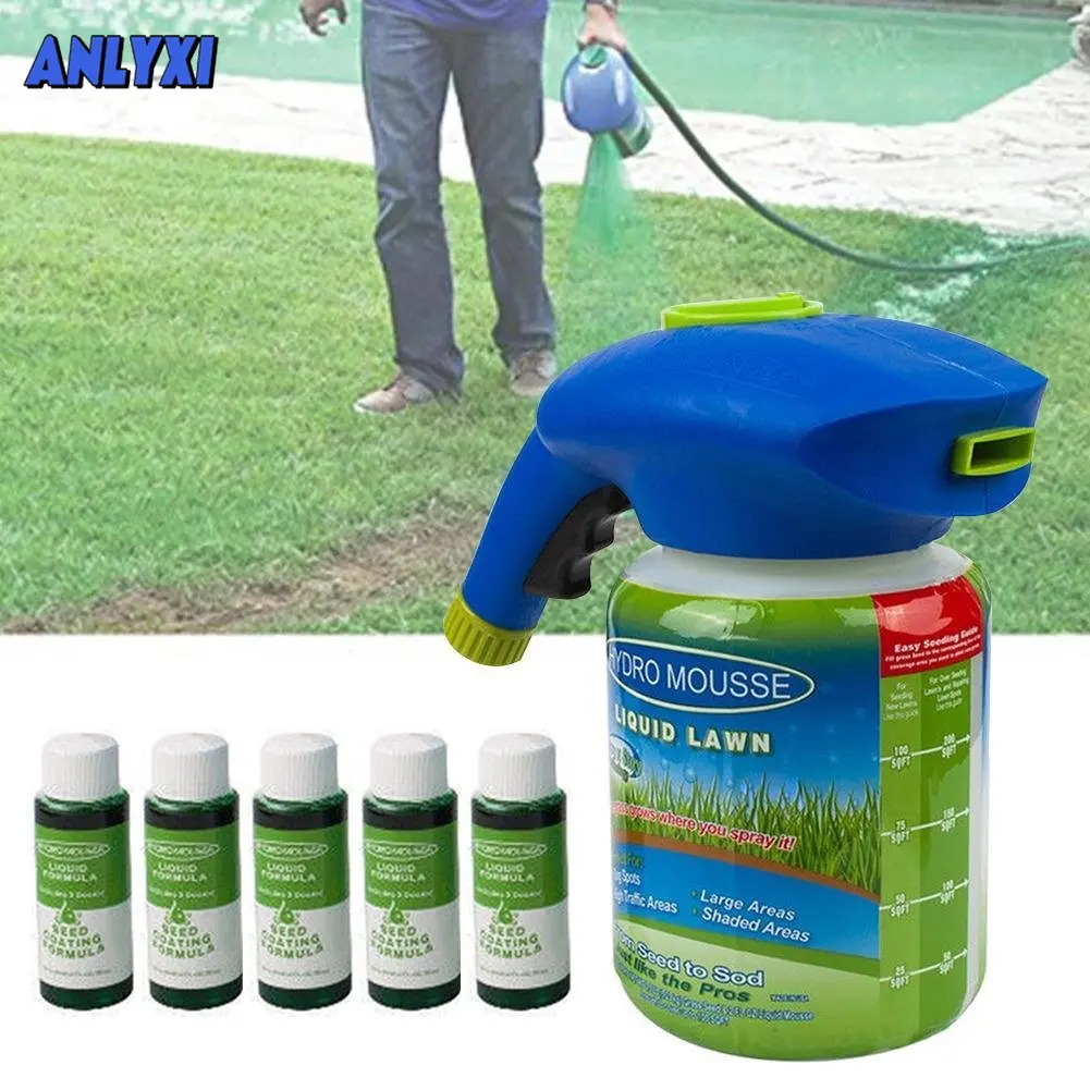 2023 New Garden Hydro Mousse Liquid Turf Grass Seed Sprayer Con Aumento Della Crescita Di Alta Qualità Per Ugello Spray Per Attrezzi