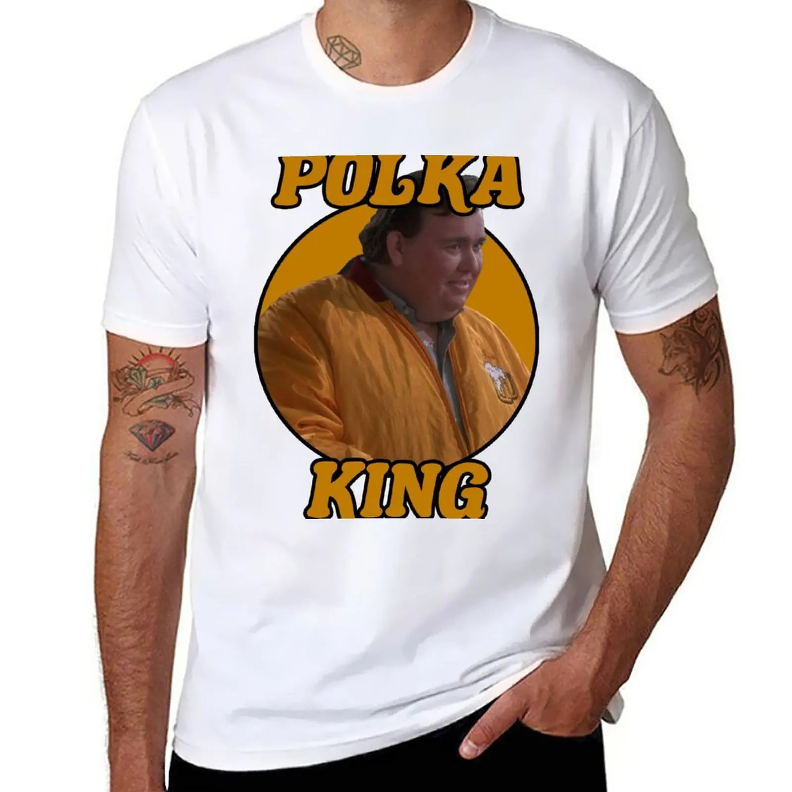 

John Candy is Gus Polinski T-Shirt heavyweights anime clothes summer tops Blouse mens funny t shirts