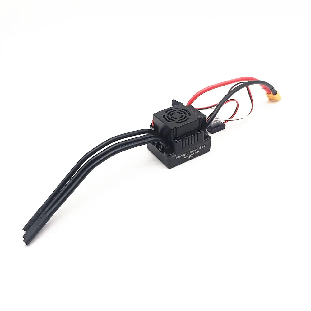 ESC bebeždžių 60A/80A/120A su XT60 arba T kištuku RC