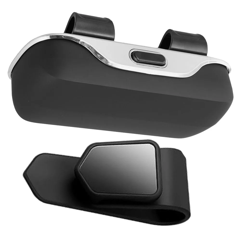 자동차 안경 케이스 휴대용 선글라스 홀더 썬 바이저 자동차 인테리어 장식 양산 선글라스 보관함