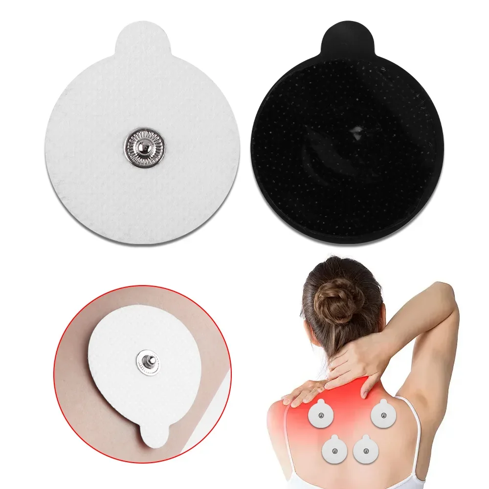Tens Electrode Pads Gel Apparatus Adhesive Electric EMS Muscle Stimulation Machine Massager Relaxation Tools 10/20/30 Pad