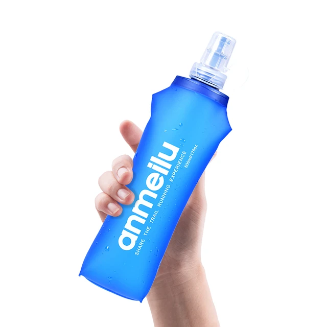 Bouteille D'eau Pliante En Tpu, Souple, 250/500ml, Pour La Course À Pied En  Plein Air, Pack D'hydratation, Sac De Taille, Gilet, Sport - Bouteilles De  Sport - AliExpress