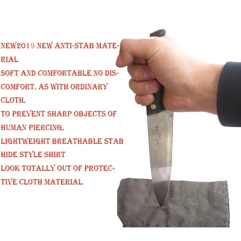 Men's Thickened Self-defense Stab Proof Chopping Proof Fashionable Vintage Jacket Safety Fbi Police Special Police Duty Clothing