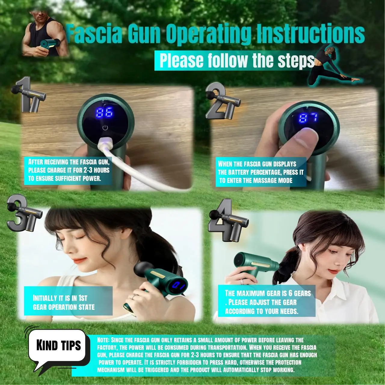 Mini Handheld Massage Gun 6