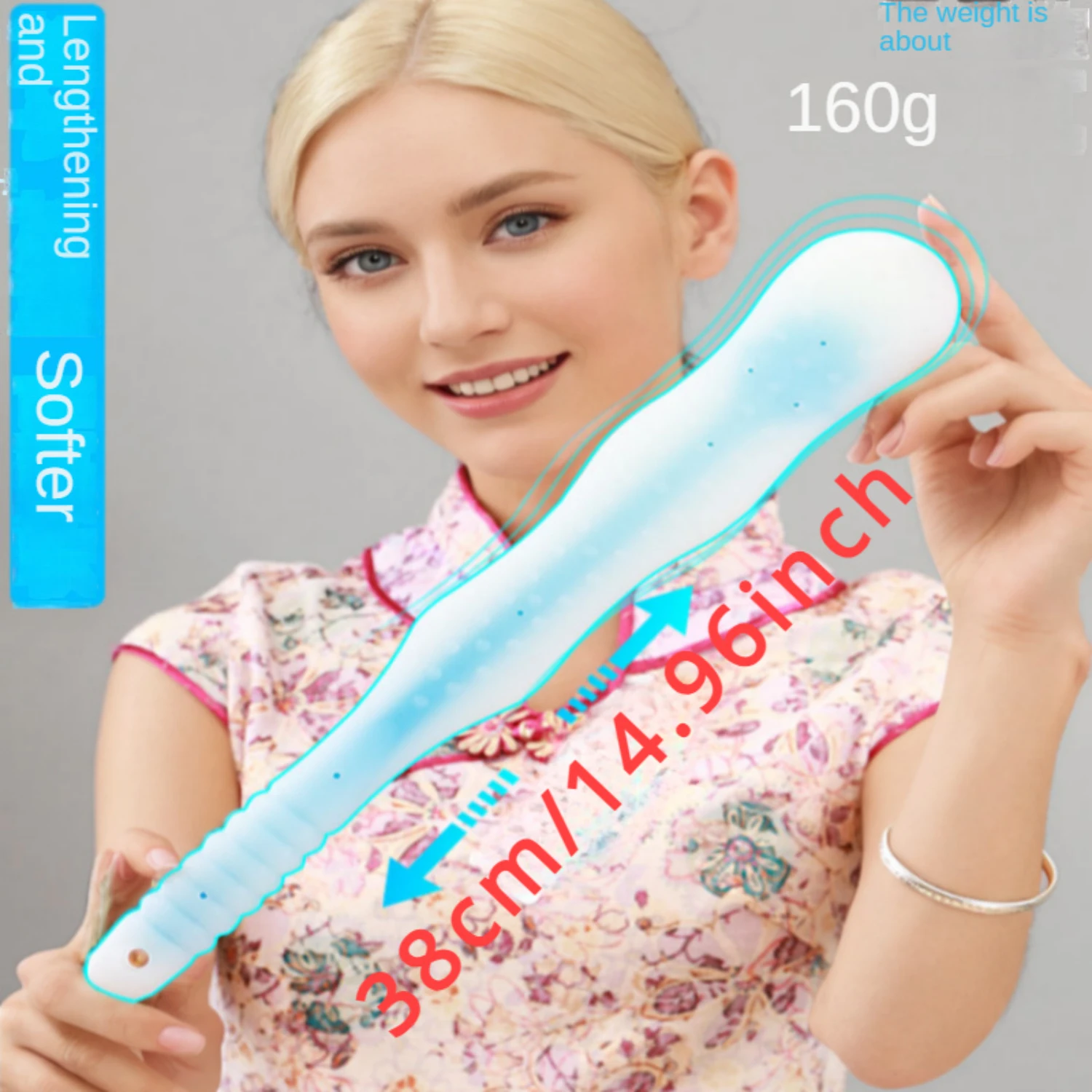Extend The Soft Patting Board, Silicone Meridian Beating Special Gallbladder Stick, Fitness Beating Back Massage Hammer Shoulder