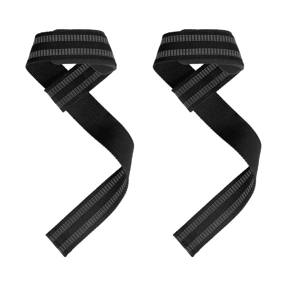 1Pairs Fitness Lifting Wrist Strap Brace for Weightlifting Crossfit Bodybuilding Support Dumbbell Weights Strength Workout 6