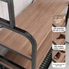 5 Layer Floor-standing Utility Storage Shelf Microwave Oven Seasoning Rack Household  Rack Movable Organizer For Kitchen 4