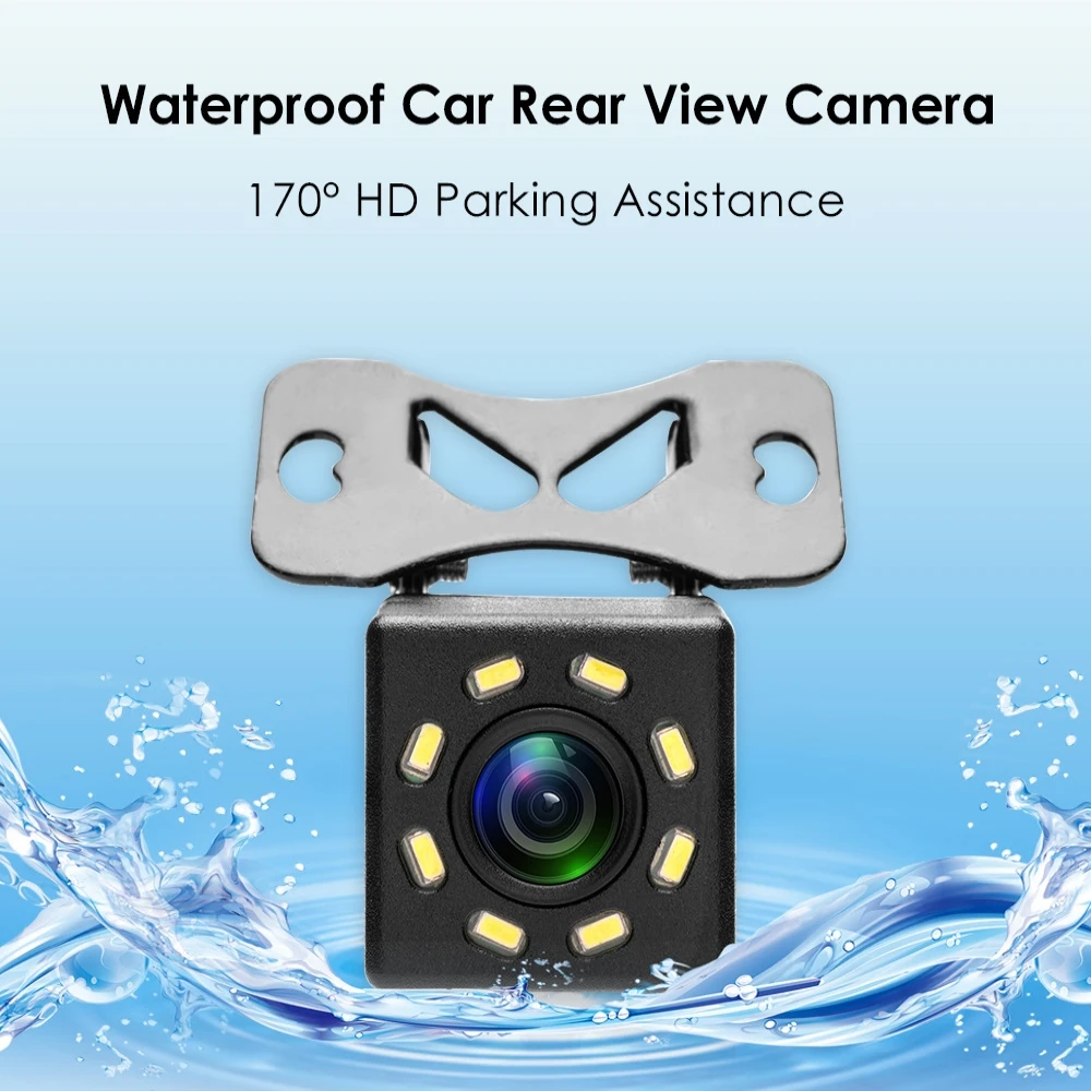 Videocamera Per Retromarcia HD Angolo 170°, Con Visione Notturna, Impermeabile IP67, Adatta Per ASX, Include Cavi E Manuale - 2