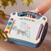 Children Cartoon Drawing Board Baby Puzzle Magnetic Writing Board Toy Graffiti Magnetic Drawing Board Montessori Toy for Kids 4