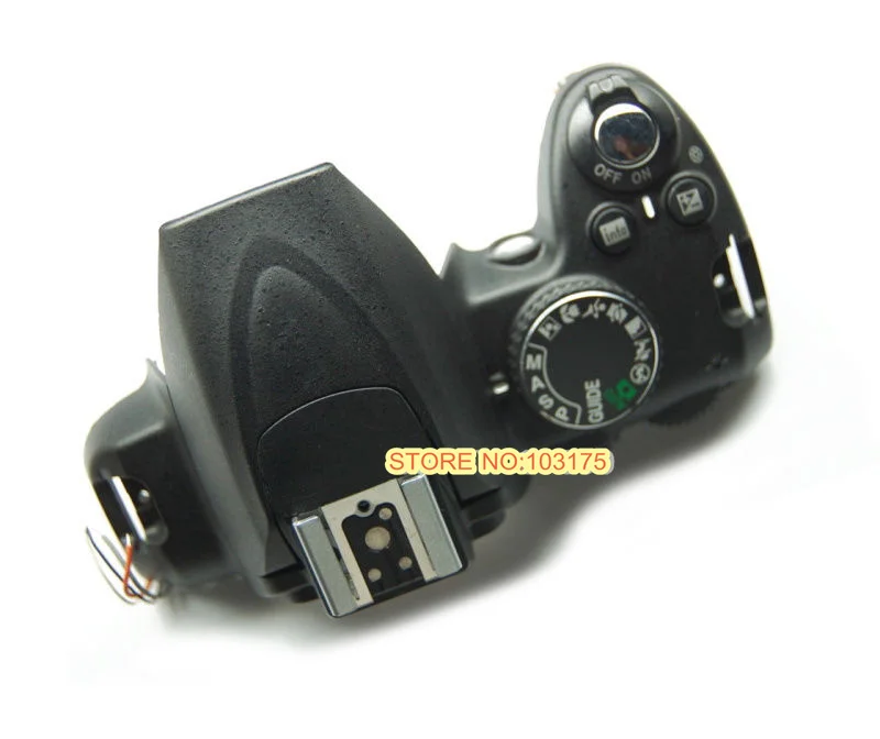 

Оригинальная новая верхняя крышка для камеры Nikon D3000 с кнопкой Запасная часть