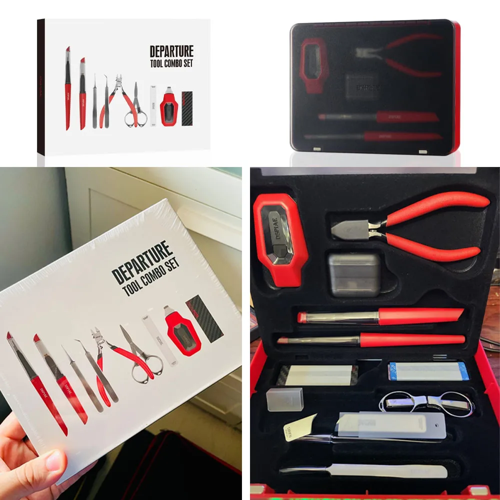 DSPIAE TC-S01 Departuretool Combo Multifunctional Model Tool SET Gundam Assembly Handmade Scissors Sandpaper Tweezers Beginner 2