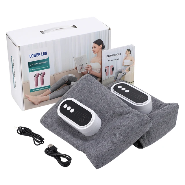Muscle Relaxer Uppvärmd luftkompression Återhämtningsstövel Lymfsläpp Lindra fottrötthet Uppvärmning av benmassager för idrottare_voghion.com