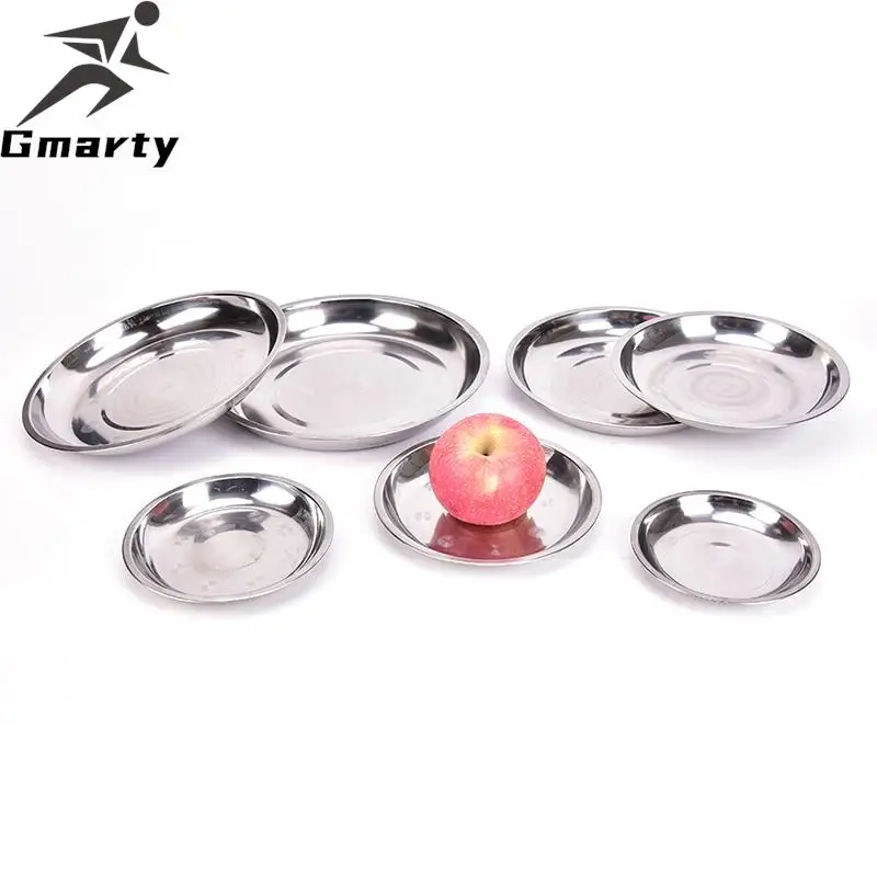 Camping  Stainless Steel Tableware Dinner Plate Food Container Thanksgiving Cooking  outdoor kitchen 2