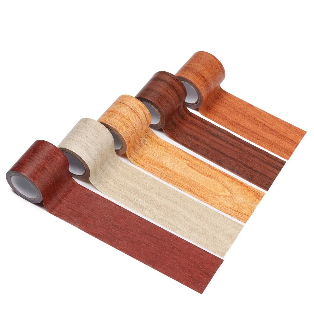 Wood Grain Self-Adhesive Skirting & Floor Decor Tape
