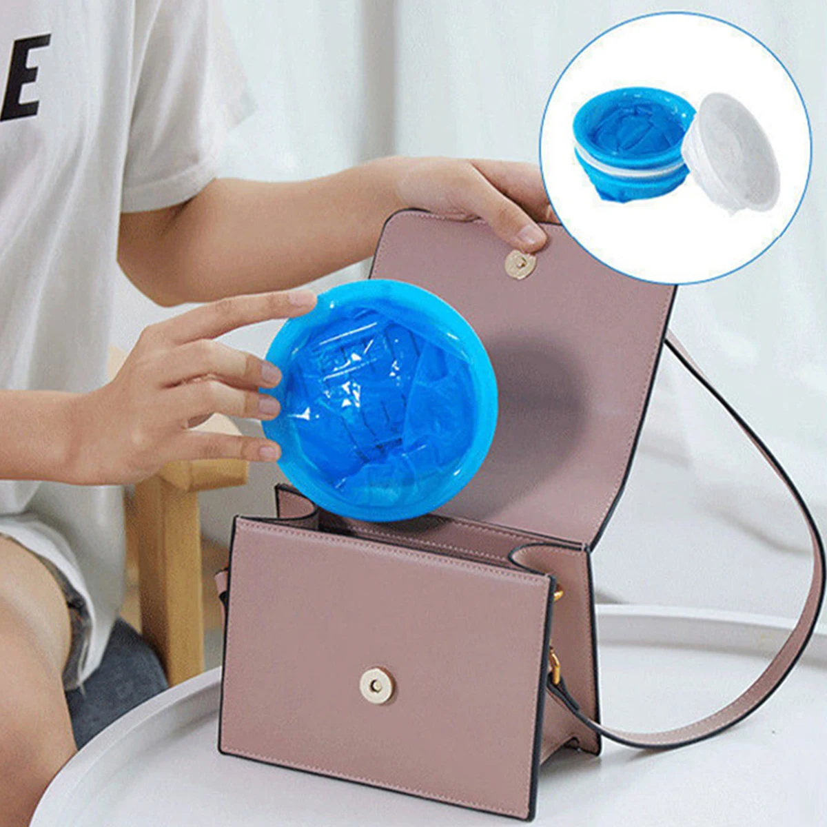 Disposable Vomiting Bags 10-100Pc 1000ml Vomit Bags Disposable Barf Bags Puke Nausea for Travel Plane Motion Sickness Car Aircraft Bus Kids Pregnant