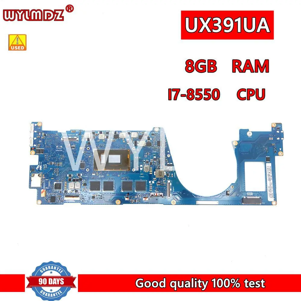 

UX391UA i7-8550U CPU 8G RAM Notebook Mainboard ASUS Zenbook S UX391UA-XB74T UX391U UX391 Laptop Motherboard 100% Tested OK
