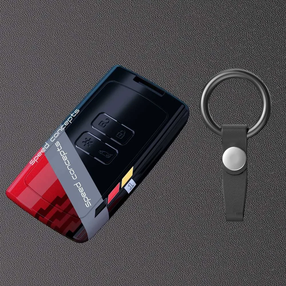 2023 Car Pc Key Case Cover Holder Per Renault Fluence Duster Megane Kadjar Clio Portachiavi Shell Protection Accessori