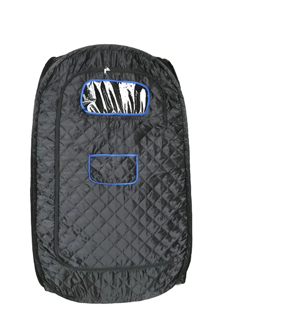 เต็นท์ซาวน่าขนาดใหญ่เต็มตัวสำหรับอาบน้ำแบบพกพาพับได้สำหรับห้องโดยสารไม่รวมเครื่องกำเนิดไอน้ำ 1