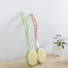 1Pc Long Handle Bath Brush Exfoliating Back Massage Shower SPA Foam Bath Brush Soft Sponge Scrubber Body Cleansing Brushes 6