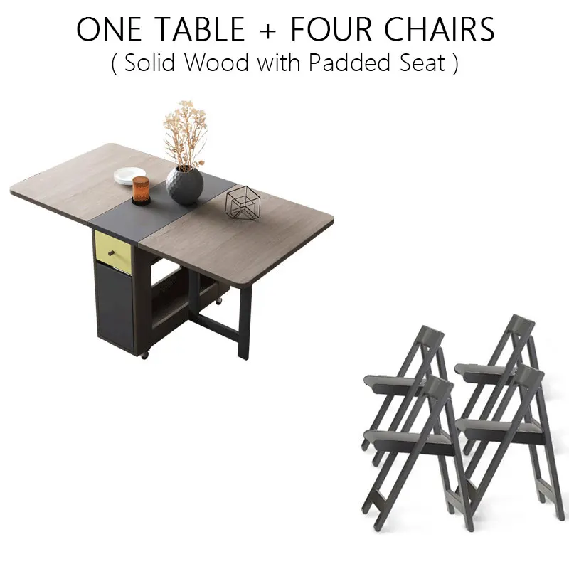 table with 4Lchairs