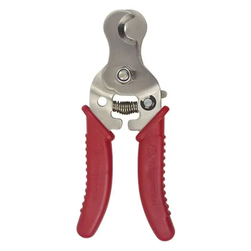 1Pcs Ear Tag Clamp & Cutter Pliers Tag Applicators Farm Animal Metal Ear Thorn Tongs Swine Cow Sheep Rabbit Identification Tool 5