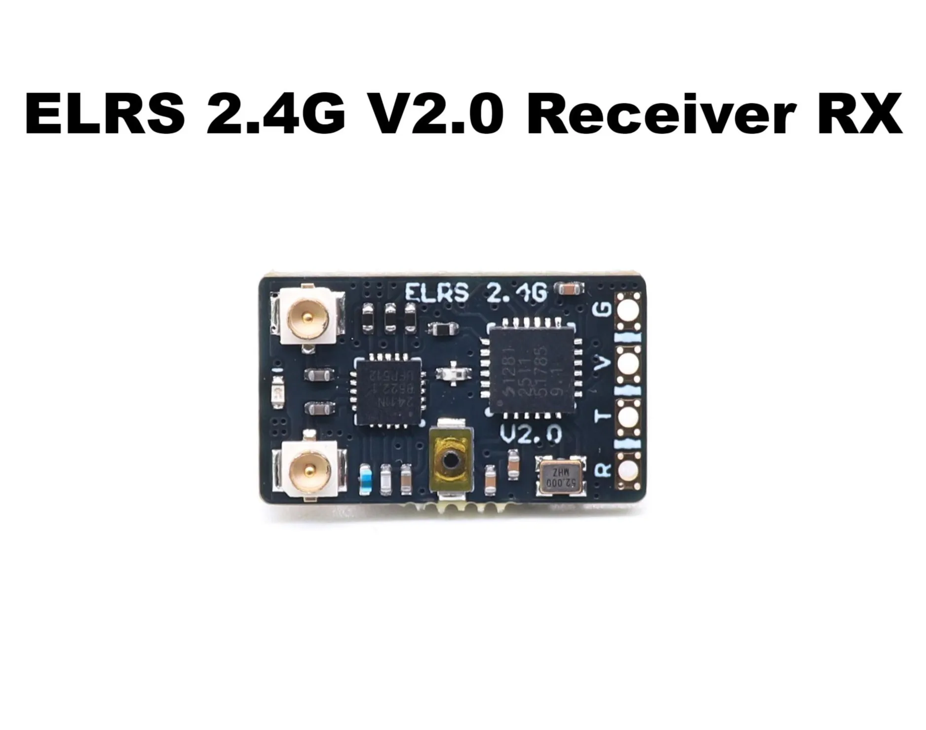 Récepteur ELRS 2.4G NANO 100mW pour radiocommande - B-CUBE, boîte et accessoires inclus